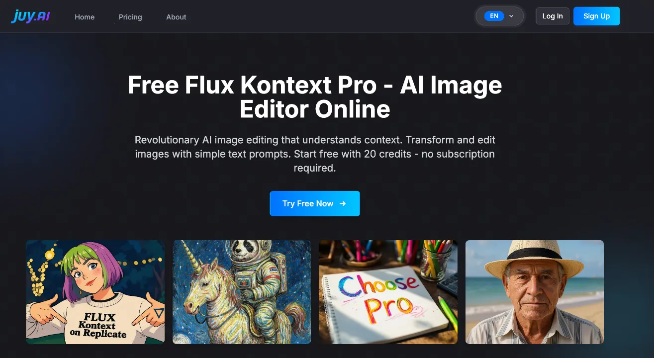 Free FLUX.1 Kontext Pro
